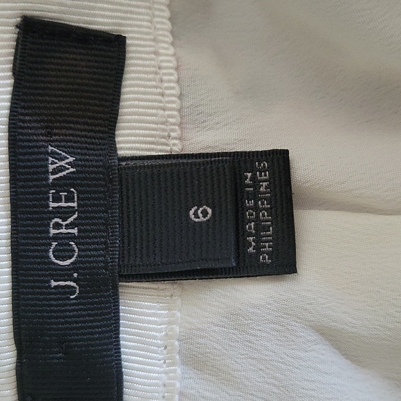 J. CREW Geometric Drapy Pencil Skirt  Sz 6 - Picture 5 of 6